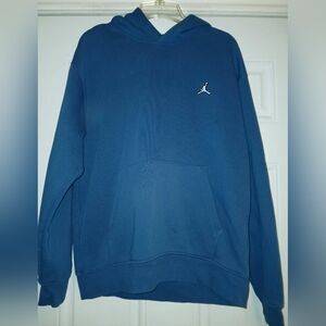 Air Jordan Nike Men's Dark Blue Hoodie Sweater Size Medium